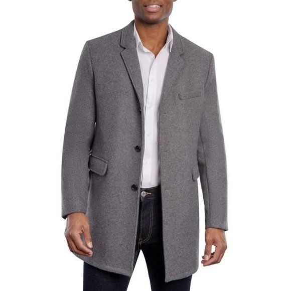 Michael Kors Men's Ghent Slim-Fit Overcoat NWT - Picture 1 of 4